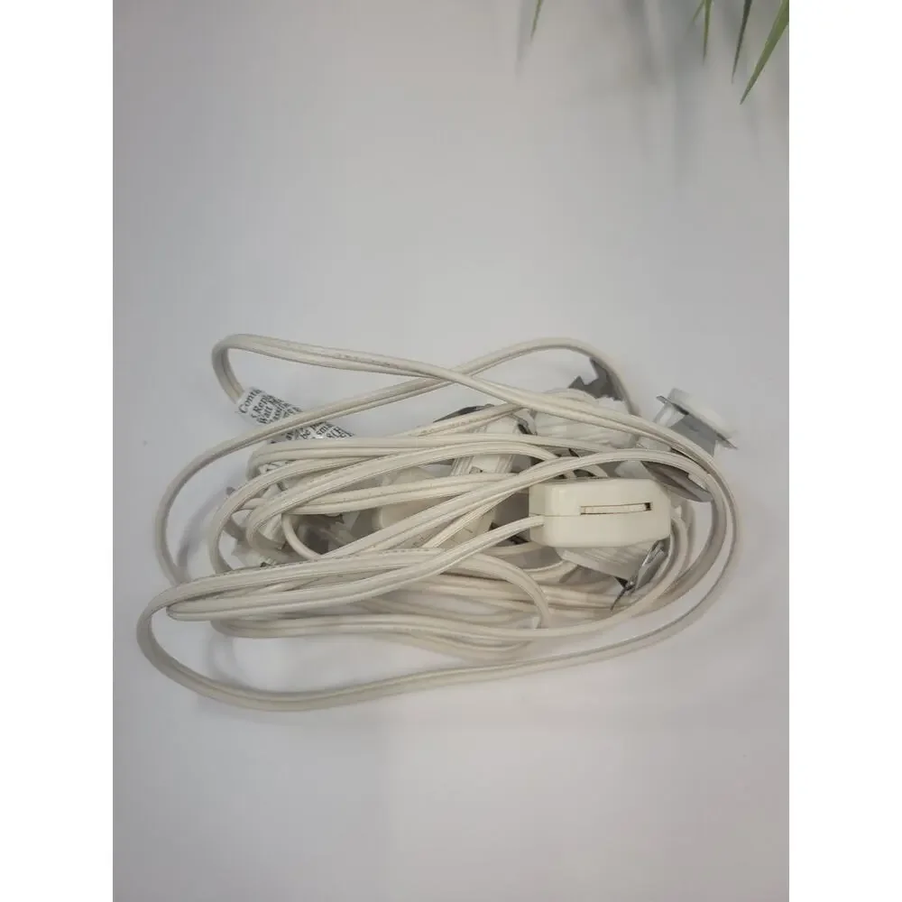 Department 56 Village 5-Socket Light Cord Set 56.99279 Tested Working NO Bulbs